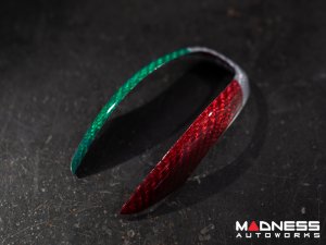 Alfa Romeo Giulia Gear Knob Trim - Carbon Fiber - Pre '20 models - Italian Theme - Feroce Carbon